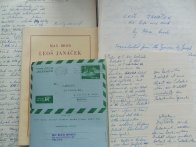 Joseph Witriol's handwritten draft of his translation of Max Brod's Janáček biography