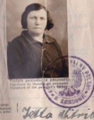 Yetta Witriol's passport